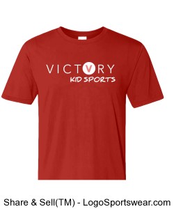 Victory Kid Sports League Shirt - Adult Design Zoom