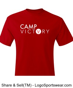 CAMP VICTORY RED T SHIRT Design Zoom